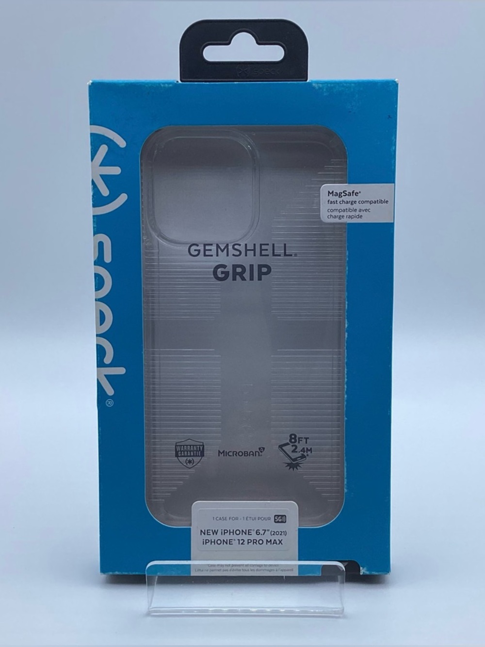 Speck Gemshell Grip Clear/Translucent iPhone 12 Pro Max Case